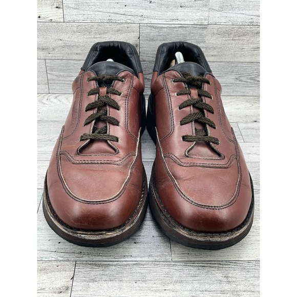 Rockport ProWalker Men\'s Brown Leather Lace Up Comfort‎ Walking Shoes Size 10 main image 4